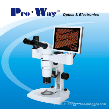 Professional Video Digital LCD Screen Stereo Microscope (ZTX-PW900LCD)